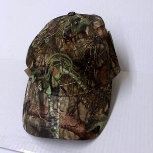 Ducks Unlimited Camo Baseball Hat Embroidered Duck Logo Adjustable /#26496